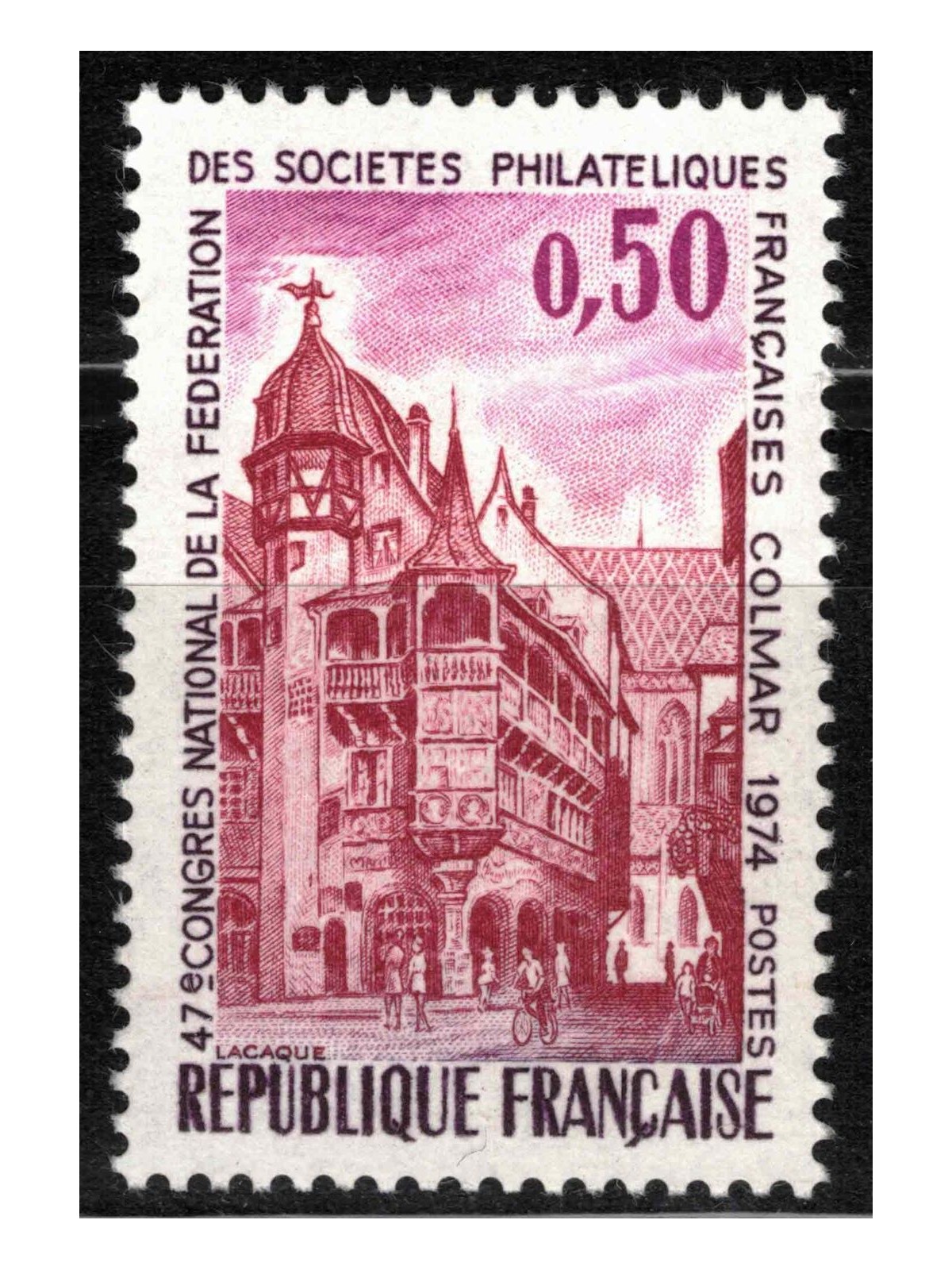 FRANCE 1974 French Philatelic Societies MNH**