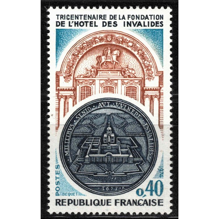 FRANCIA 1974 Hôtel des Invalides MNH**