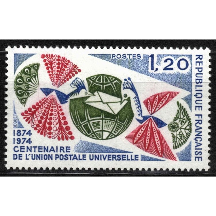 FRANCIA 1974 Unione Postale Universale MNH**