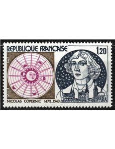 FRANCE 1974 Nicolaus Copernicus MNH**