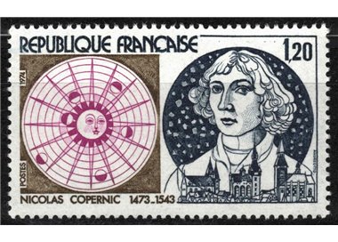 FRANCIA 1974 Nicolò Copernico MNH**
