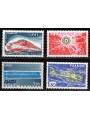 FRANCE 1974 Great French Achievements 4v MNH**