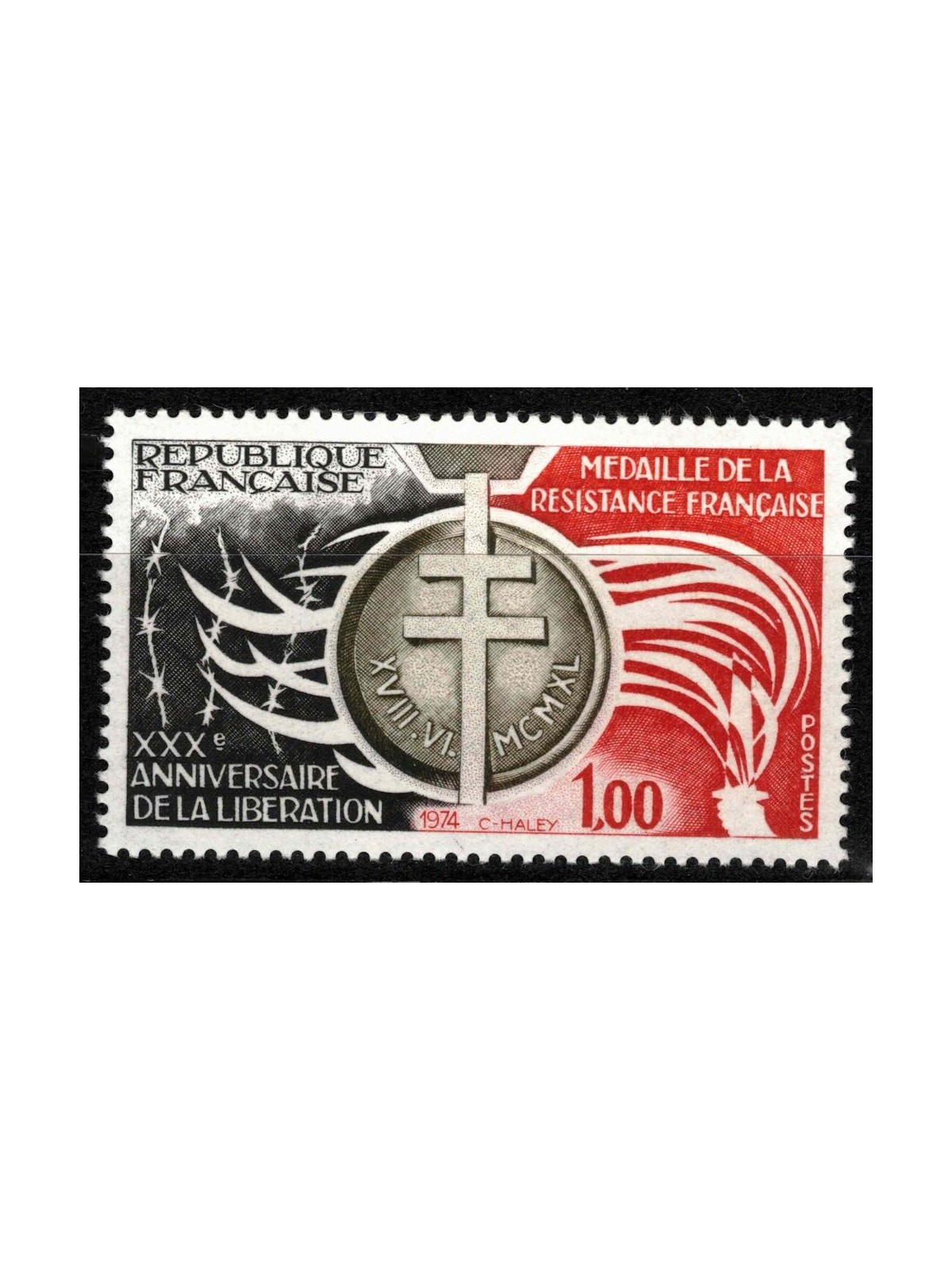 FRANCIA 1974 Anniversario della Liberazione MNH**