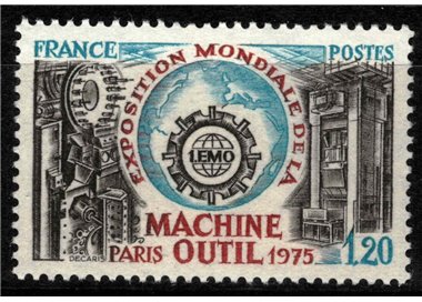 FRANCIA 1975 Esposizione delle macchine utensili MNH**