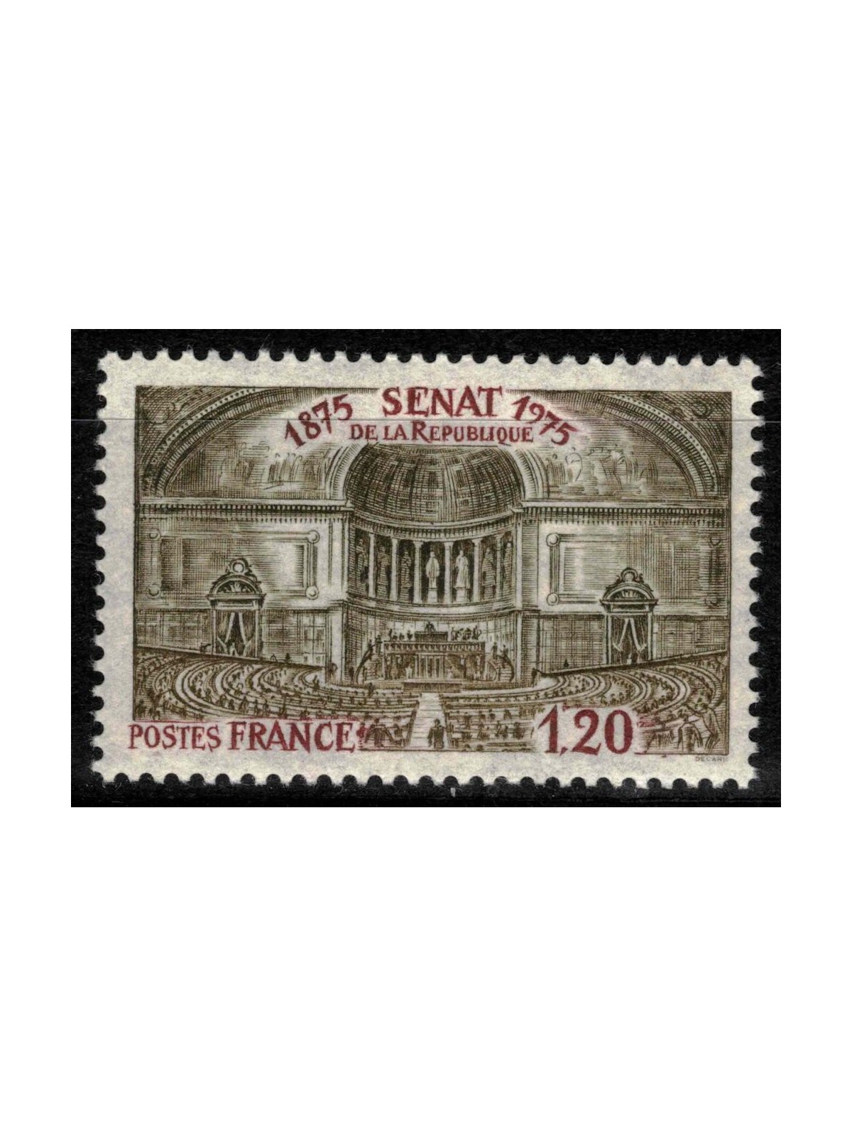 FRANCE 1975 Senate of the Republic MNH**