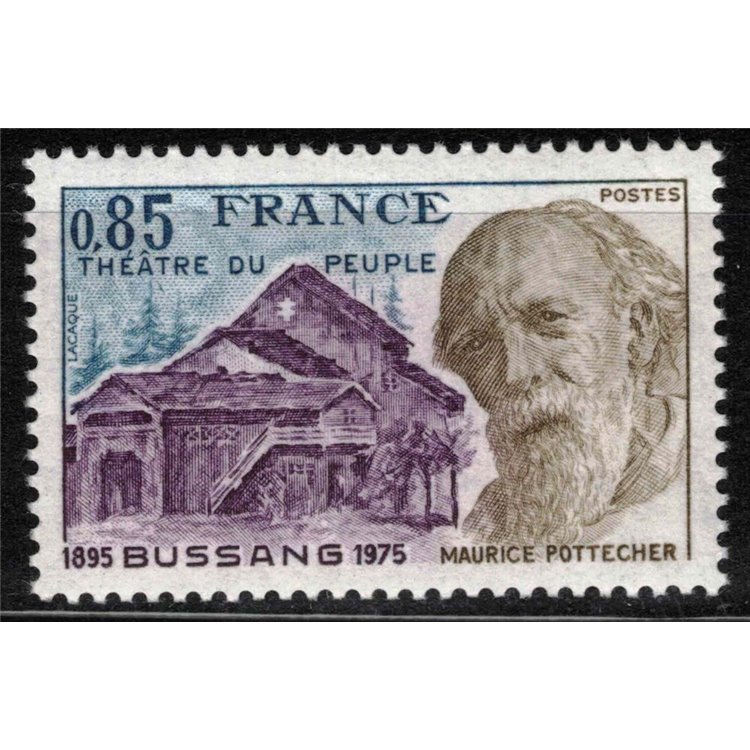 FRANCIA 1975 Teatro Popolare di Bussang MNH**