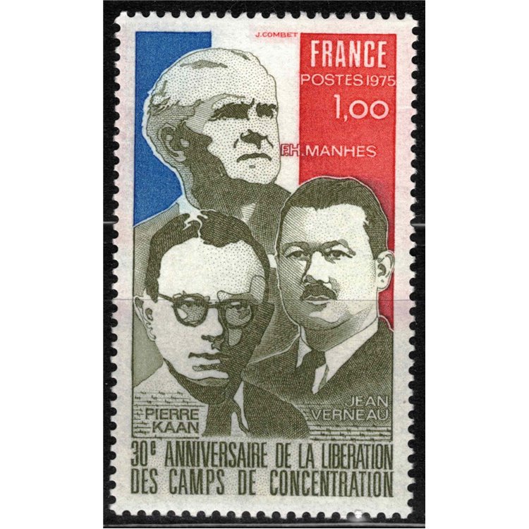 FRANCE 1975 Liberation from concentration camps MNH**