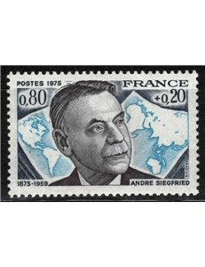 FRANCIA 1975 Pro Croce Rossa (André Siegfrid) MNH**