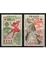 FRANCE 1975 Pro Red Cross (The Seasons) 2v MNH**