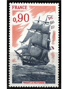 FRANCE 1975 Frigate La Melpomène MNH**