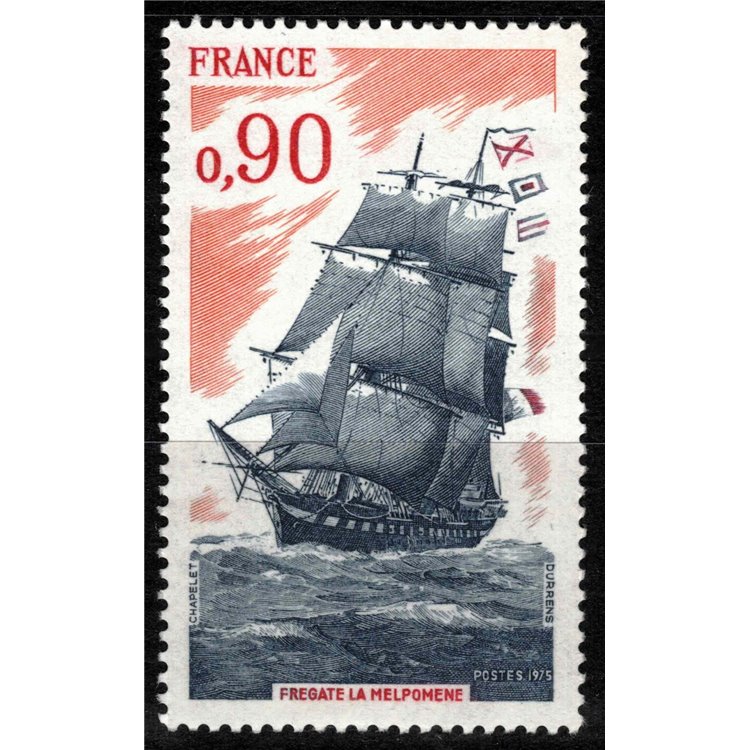 FRANCE 1975 Frigate La Melpomène MNH**