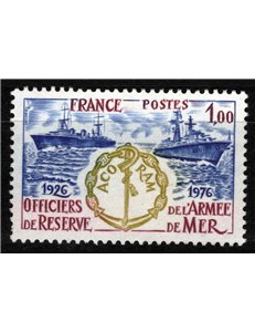 FRANCIA 1976 Ufficiali di Riserva della Marina MNH**
