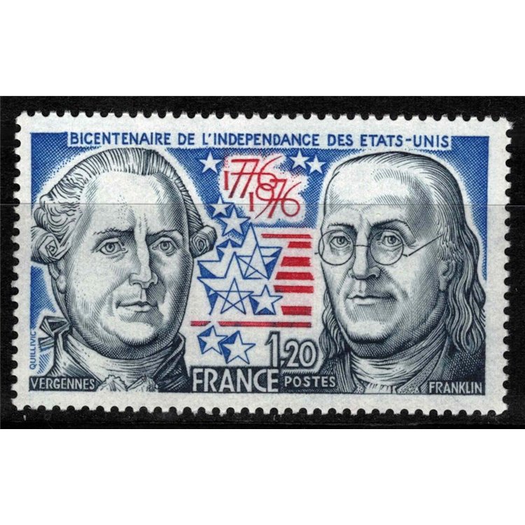 FRANCE 1976 Independence of the United States MNH**