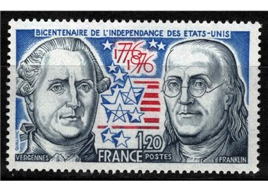 FRANCIA 1976 Indipendenza degli Stati Uniti MNH**
