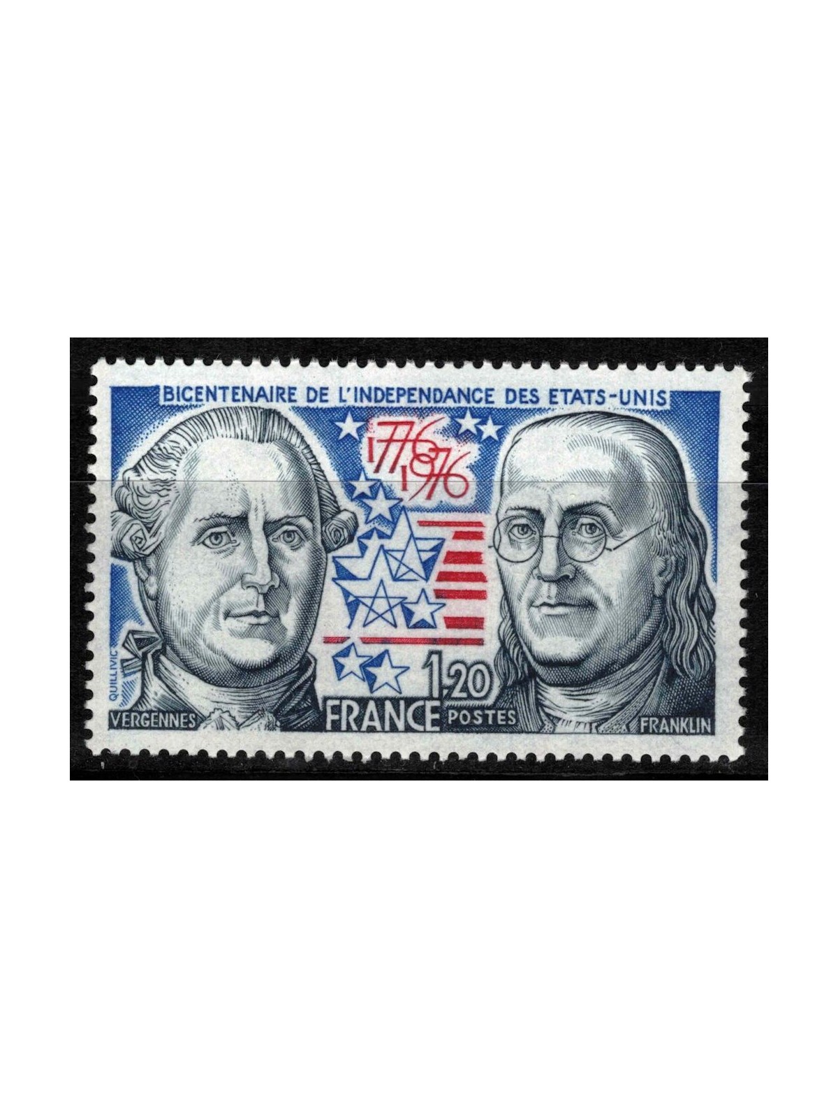 FRANCIA 1976 Indipendenza degli Stati Uniti MNH**