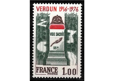 FRANCE 1976 Battle of Verdun MNH**