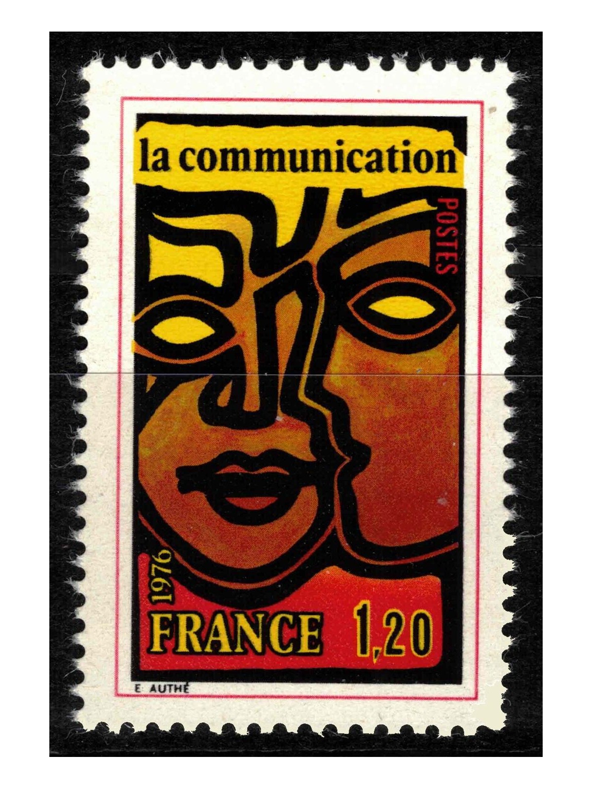 FRANCIA 1976 La Comunicazione MNH**