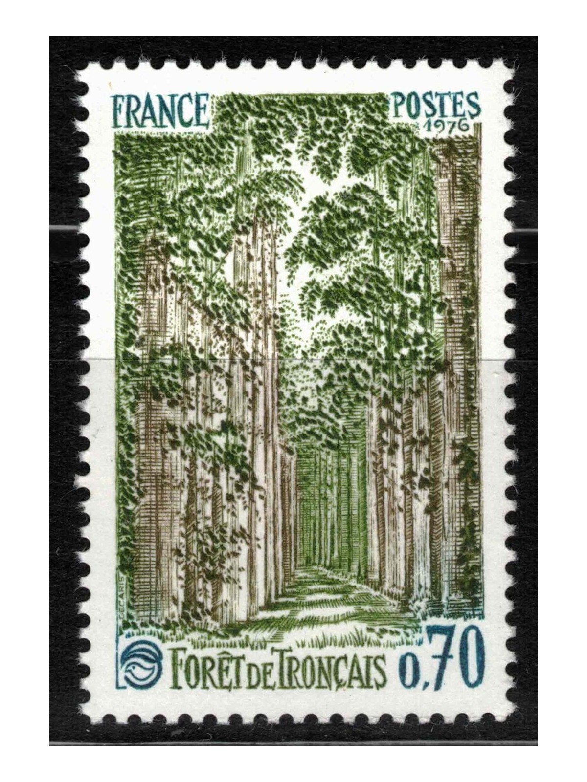 FRANCE 1976 Protection of Nature MNH**