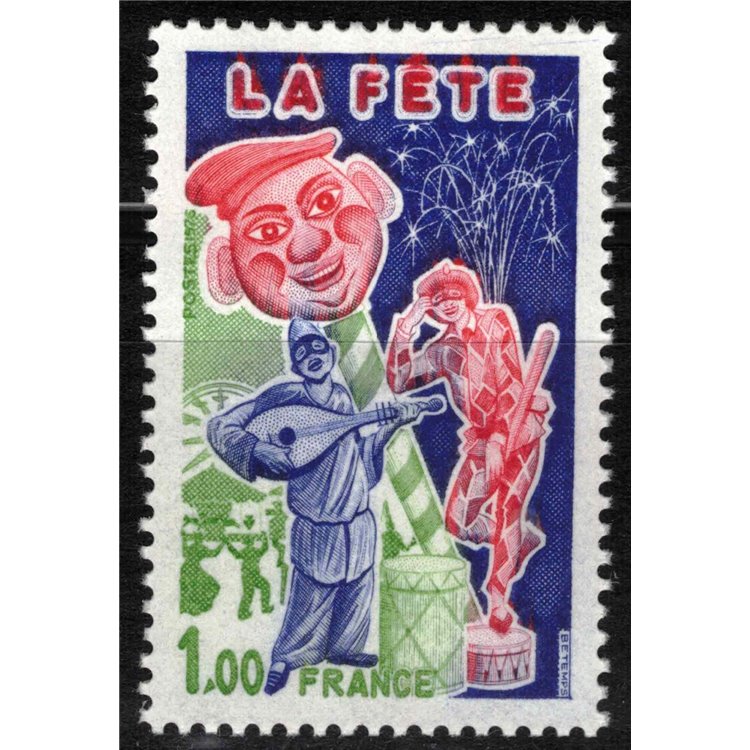 FRANCIA 1976 La Festa MNH**