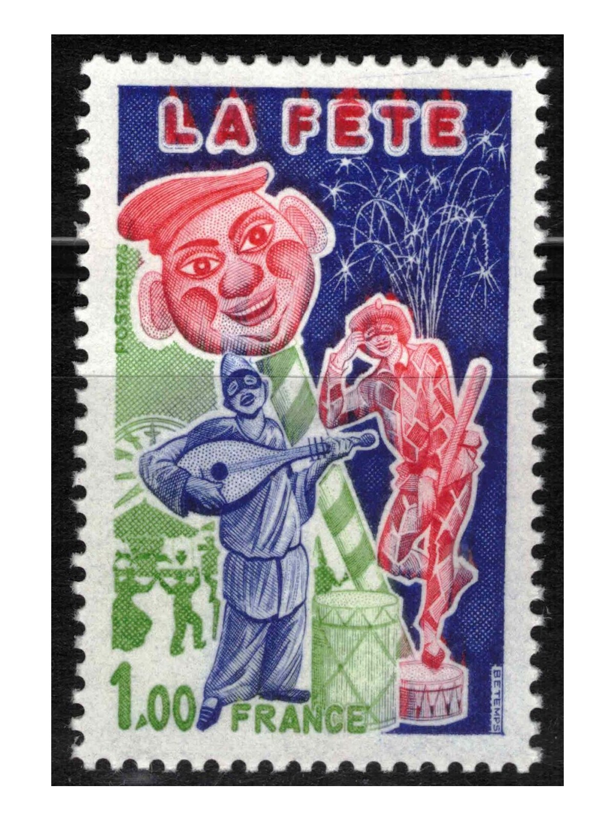 FRANCE 1976 The Feast MNH**