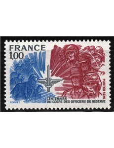 FRANCIA 1976 Ufficiali di Riserva MNH**