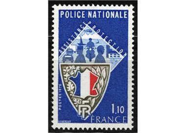 FRANCIA 1976 Polizia nazionale MNH**