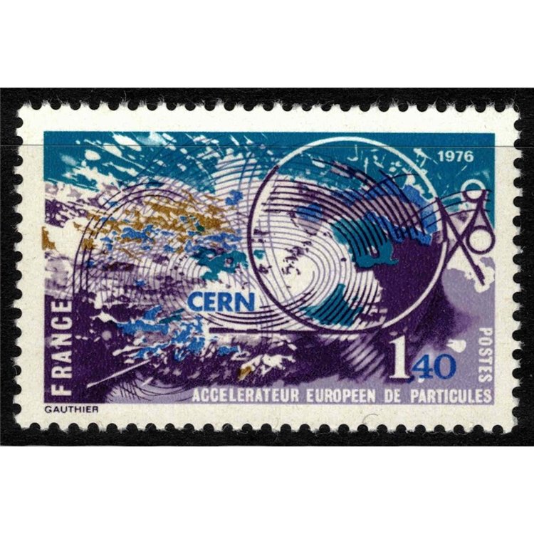 FRANCIA 1976 Centro europeo di ricerche nucleari MNH**