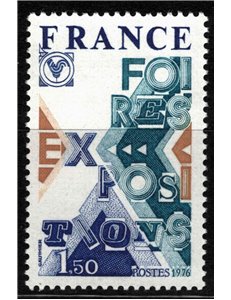 FRANCE 1976 Fairs and Exhibitions MNH**