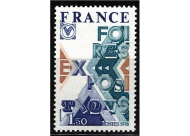 FRANCE 1976 Fairs and Exhibitions MNH**