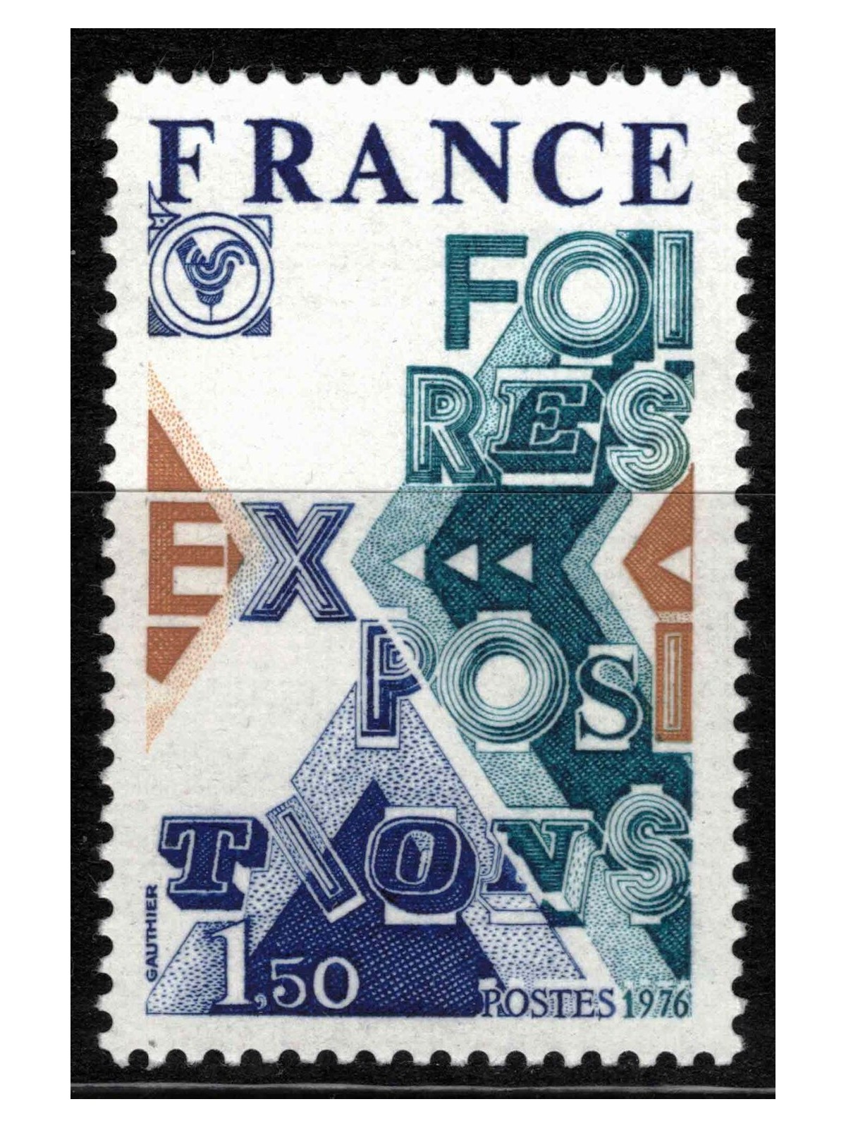 FRANCIA 1976 Fiere ed esposizioni MNH**