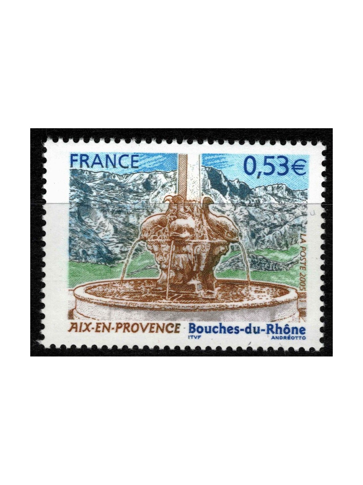 FRANCIA 2005 Turistica (Aix-en-Provence) MNH**