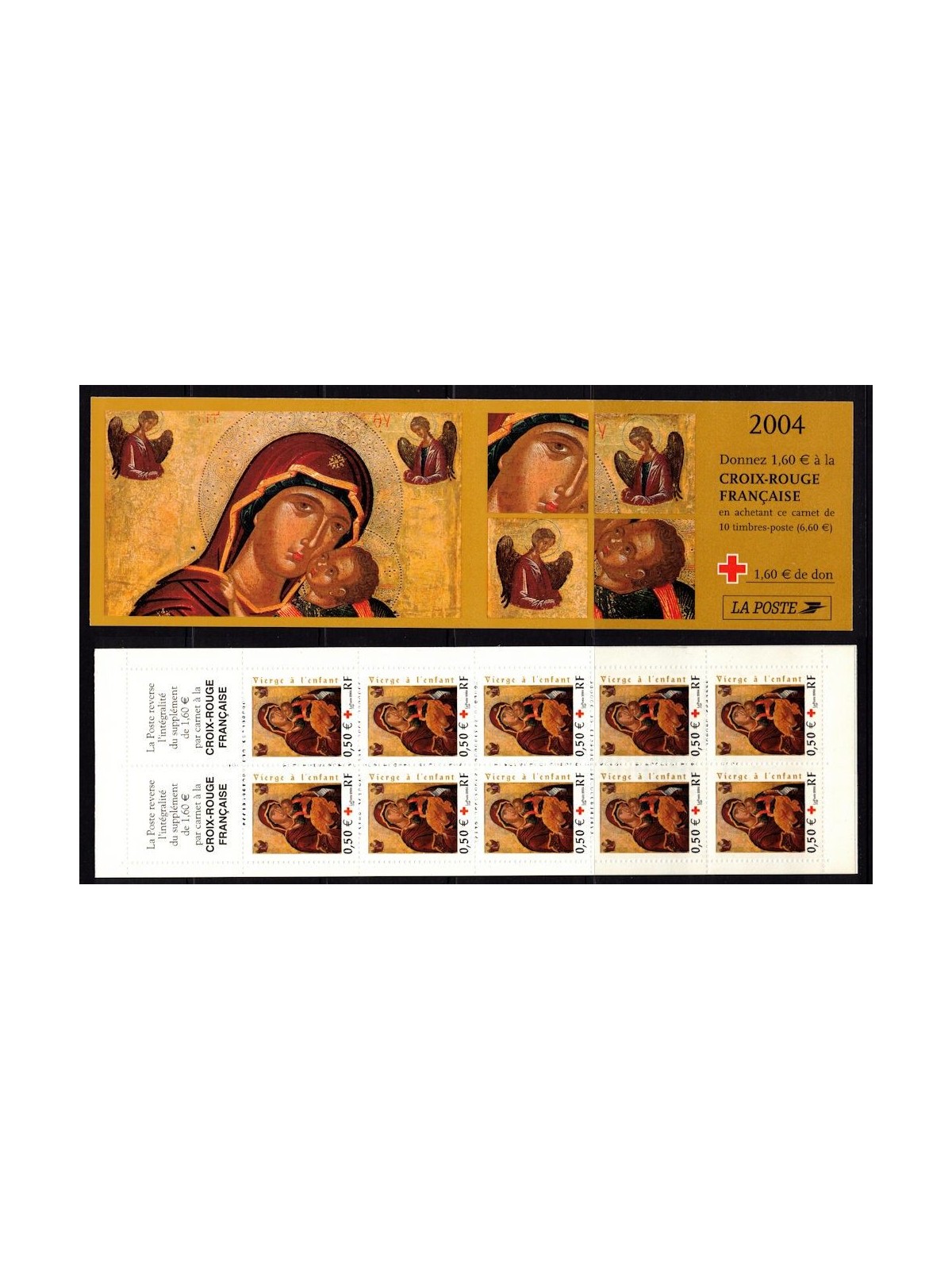 FRANCE 2004 Pro Red Cross booklet MNH**