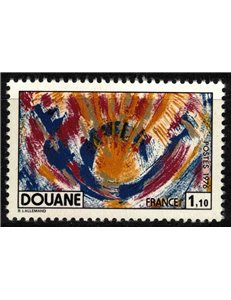 FRANCIA 1976 La dogana MNH**