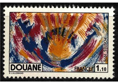 FRANCE 1976 Customs MNH**