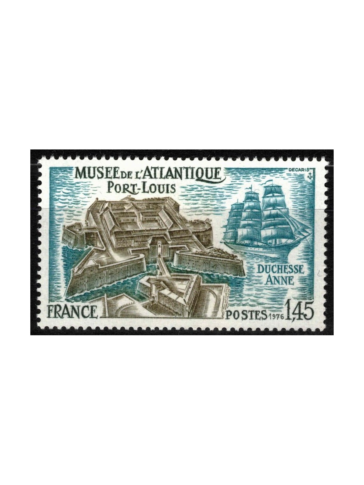 FRANCIA 1976 Museo dell'Atlantico MNH**