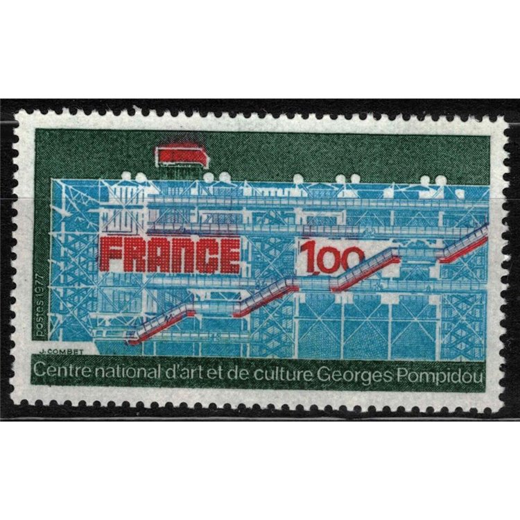 FRANCIA 1977 Centro nazionale d'arte MNH**
