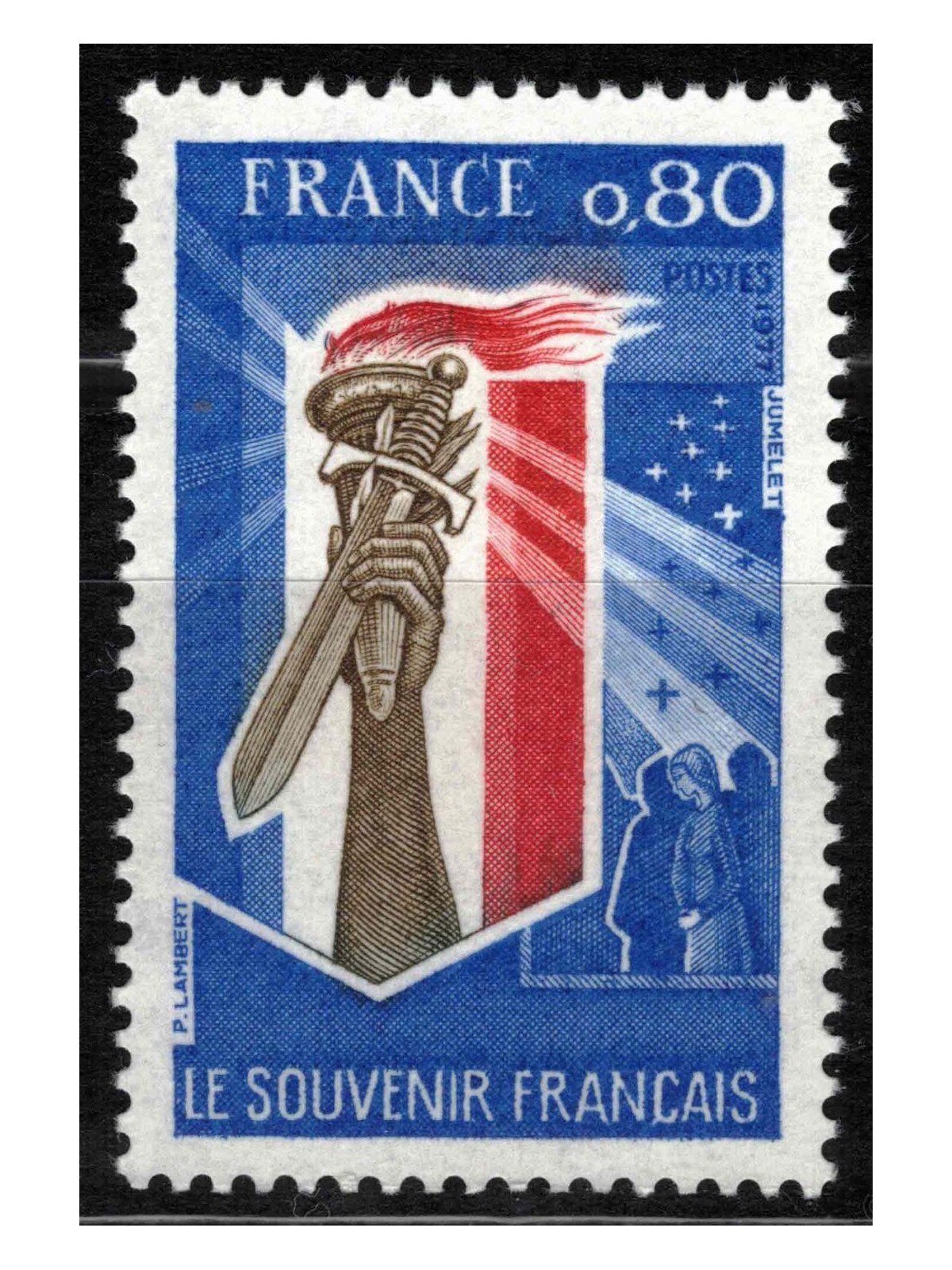 FRANCE 1977 The French Memory MNH**