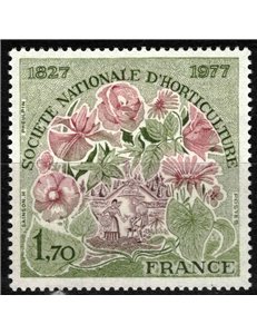 FRANCIA 1977 Società nazionale di orticultura MNH**