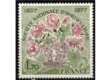 FRANCIA 1977 Società nazionale di orticultura MNH**