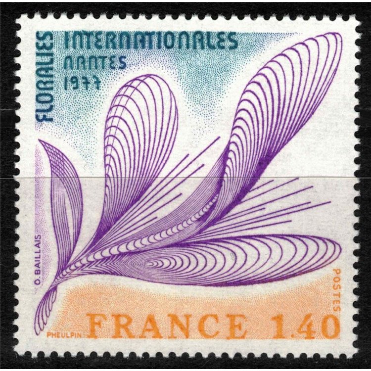 FRANCE 1977 Floral Exhibitions MNH**