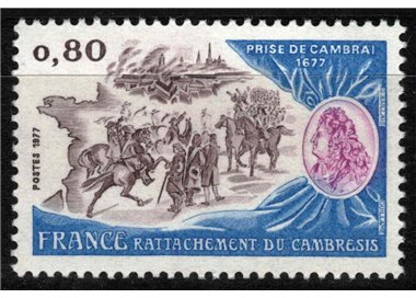 FRANCE 1977 Conquest of Cambrai MNH**