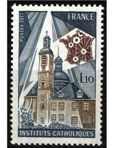 FRANCIA 1977 Istituti Cattolici MNH**