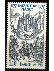 FRANCIA 1977 Battaglia di Nancy MNH**