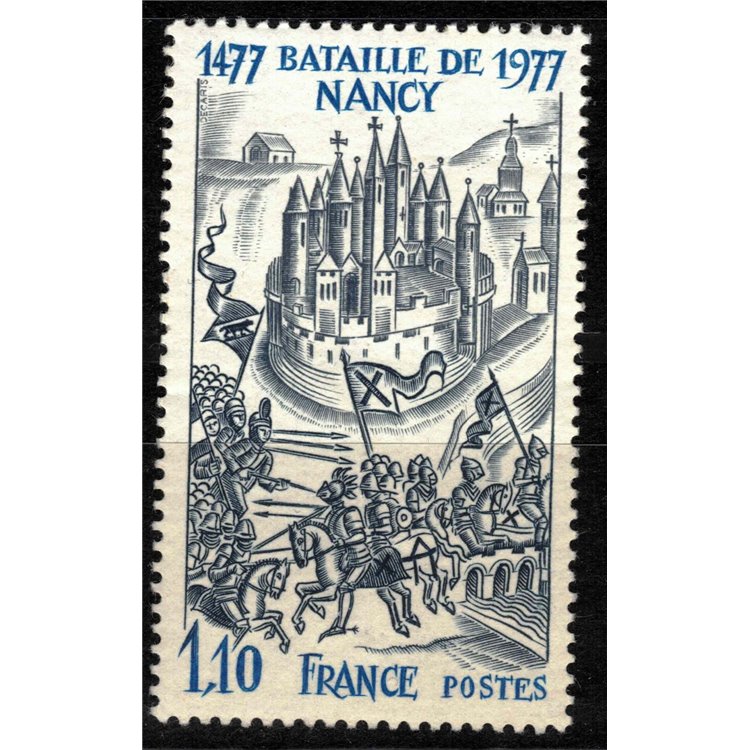 FRANCIA 1977 Battaglia di Nancy MNH**