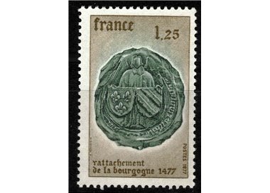 FRANCE 1977 Annexation of Burgundy MNH**