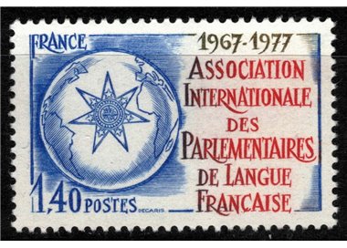 FRANCE 1977 International Association of Parliamentarians MNH**