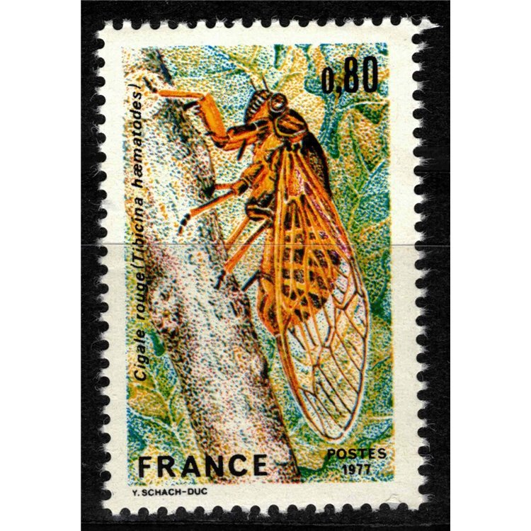 FRANCE 1977 Protection of Nature MNH**