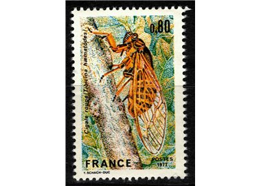 FRANCIA 1977 Protezione della natura MNH**