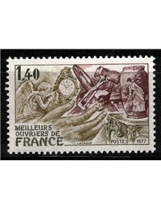 FRANCE 1977 The best artisans of France MNH**