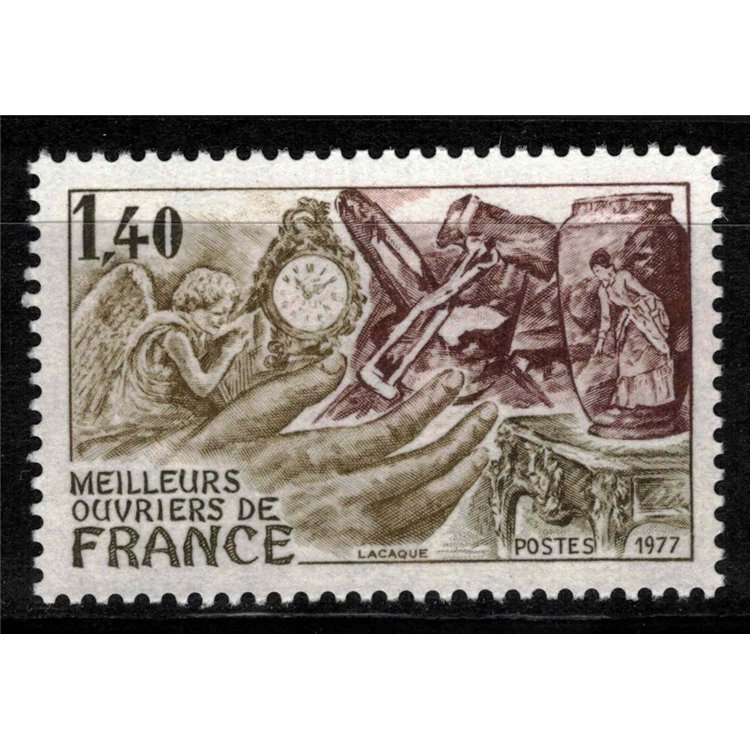 FRANCE 1977 The best artisans of France MNH**